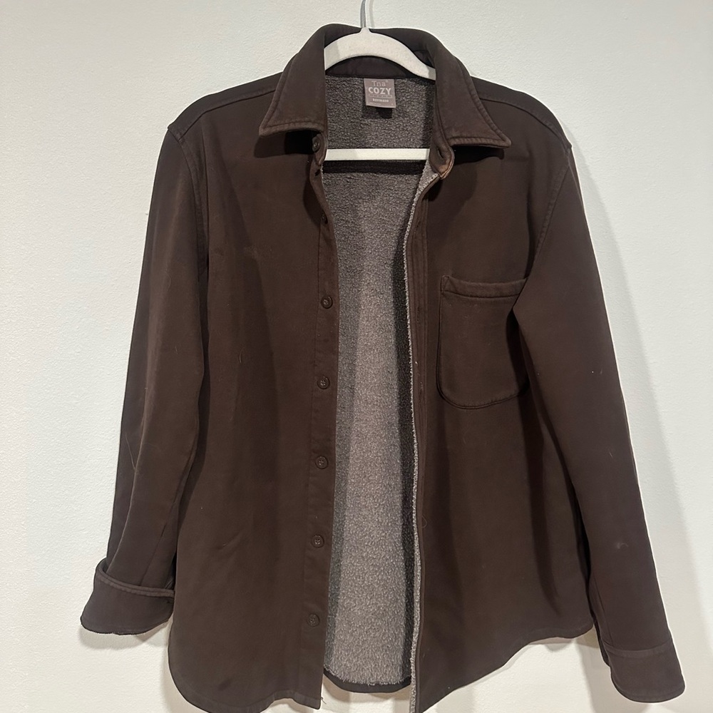 Aritzia TNA Cozy Fleece Boyfriend Fit